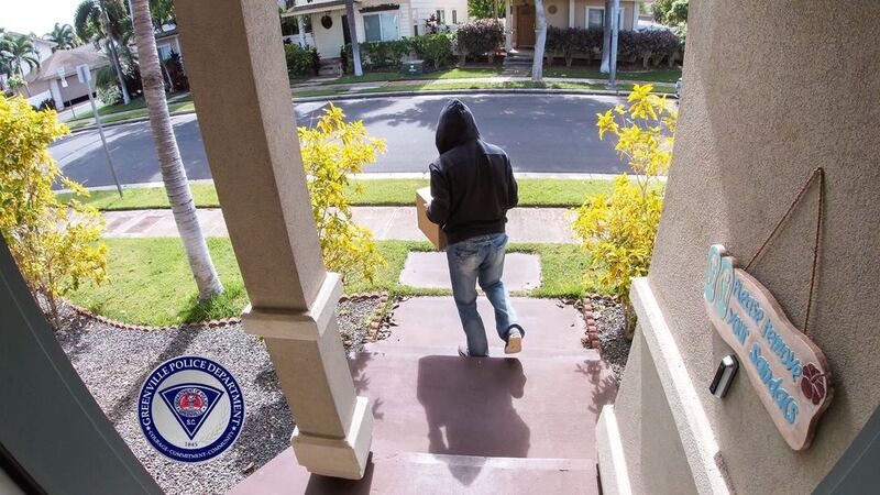 Watch out for porch pirates.