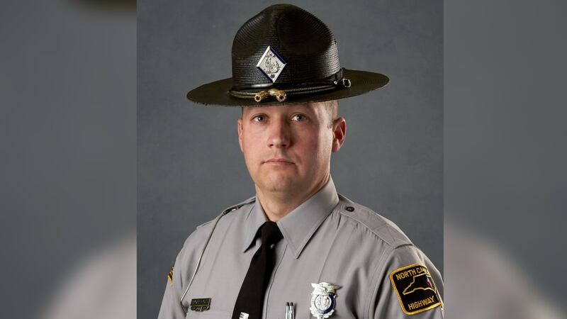 Trooper John Horton was killed in a crash Monday night in Rutherford County.