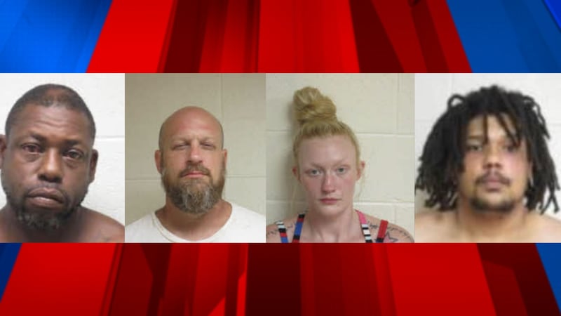 Stewart Topaz (far left), Jones Kevin (middle left), Alyxzandrya Bell (middle right), Stewart...