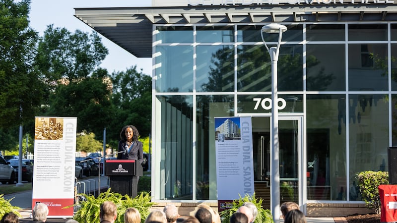 The residential hall, at 700 Lincoln Street in Columbia, is named after the pioneering...
