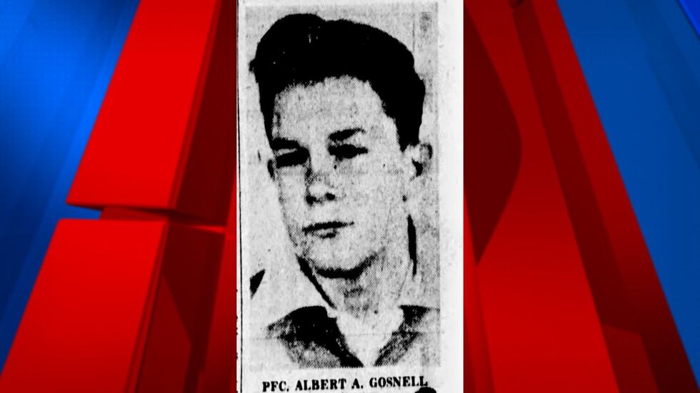 U.S. Army Pfc. Albert A. Gosnell