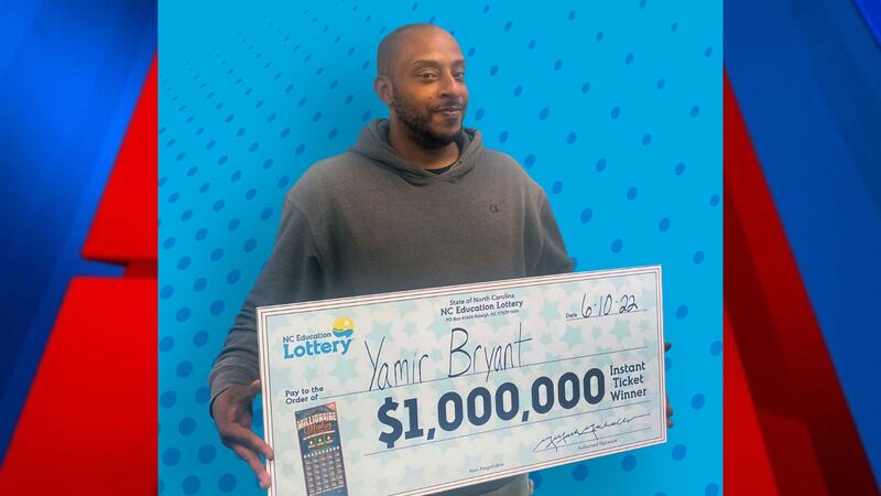 Winner of one million in Buncombe County.