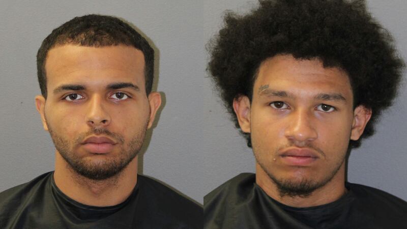 Cameron Jackson (left) and Dra'kal Washington