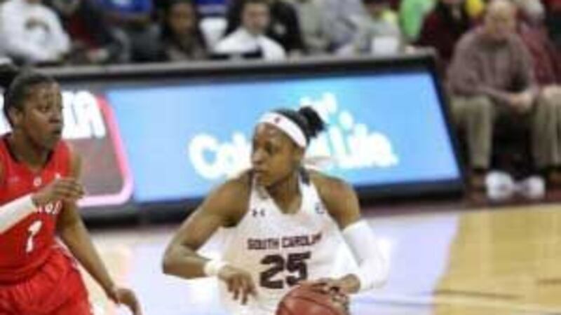 The University of South Carolina is honoring a Gamecock great by retiring her jersey number.