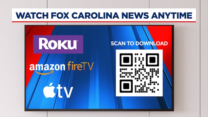 FOX Carolina's apps for Roku, AppleTV and FireTV.