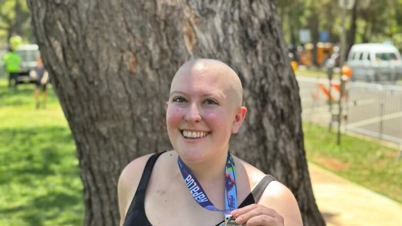 Heather Tucker, 29, prepares to run another half marathon while battling several forms of cancer.