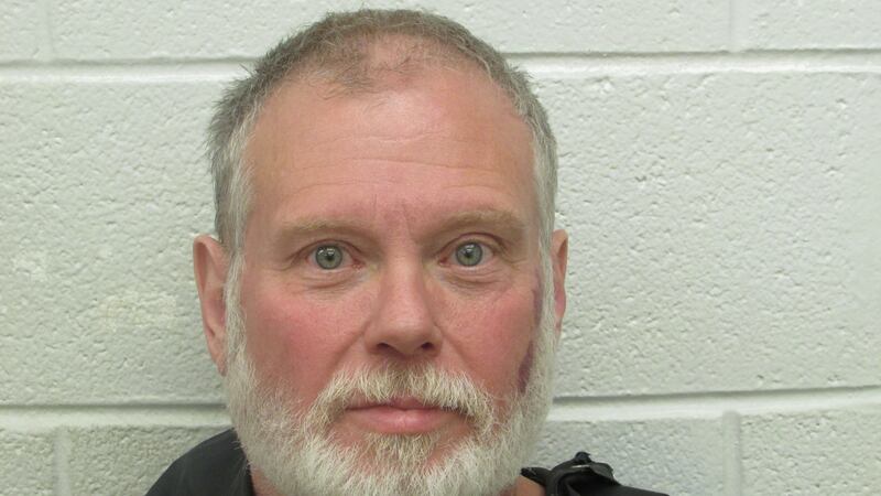 Daniel Glen Printz is seen in this mugshot taken at the Rutherford County, N.C. Jail.