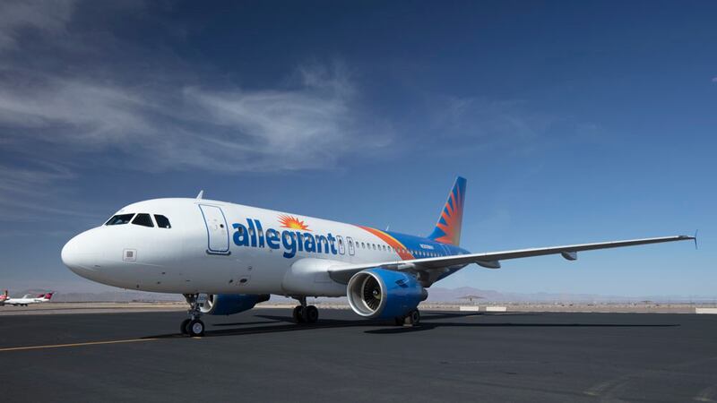 Allegiant airplane