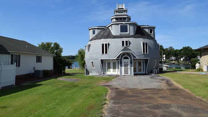 Round home for sale on Coastline Drive in Inman, SC made viral page "Zillow Gone Wild."