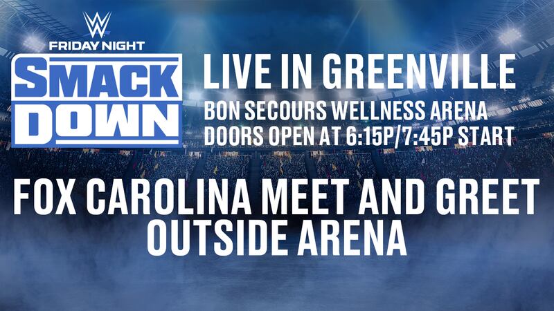 WWE Friday Night SmackDown in Greenville