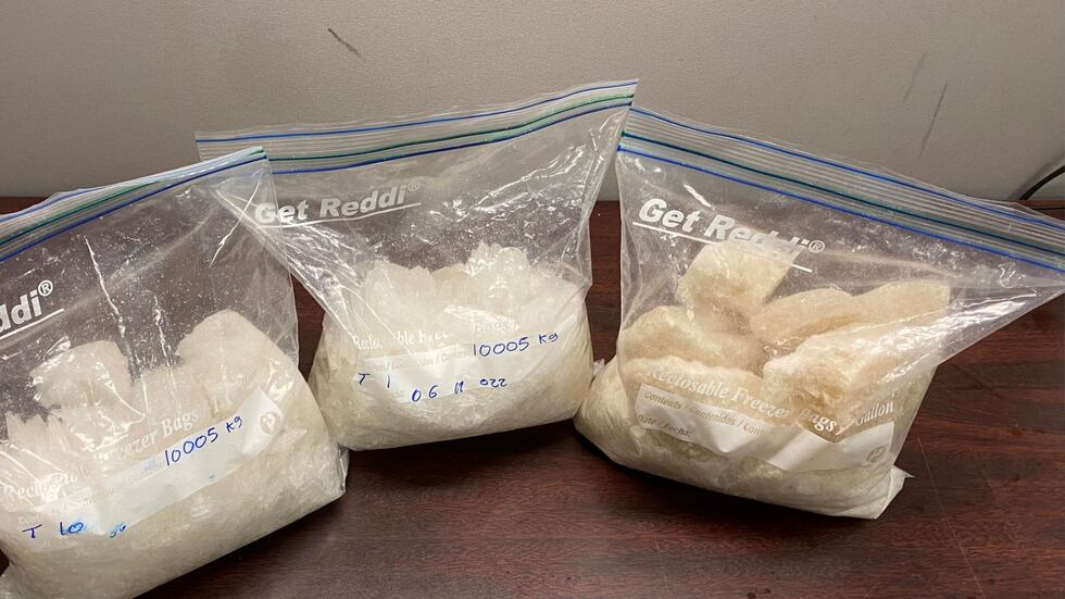 Anderson County deputies found more than 6.5 pounds of meth in car.
