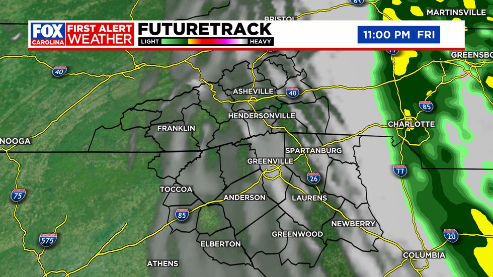Futuretrack Satellite & Radar, 11:00 PM Friday