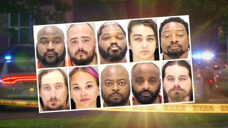 Left to right, top to bottom: 31-year-old James Bryant, 39-year-old Freddie Crosson,...